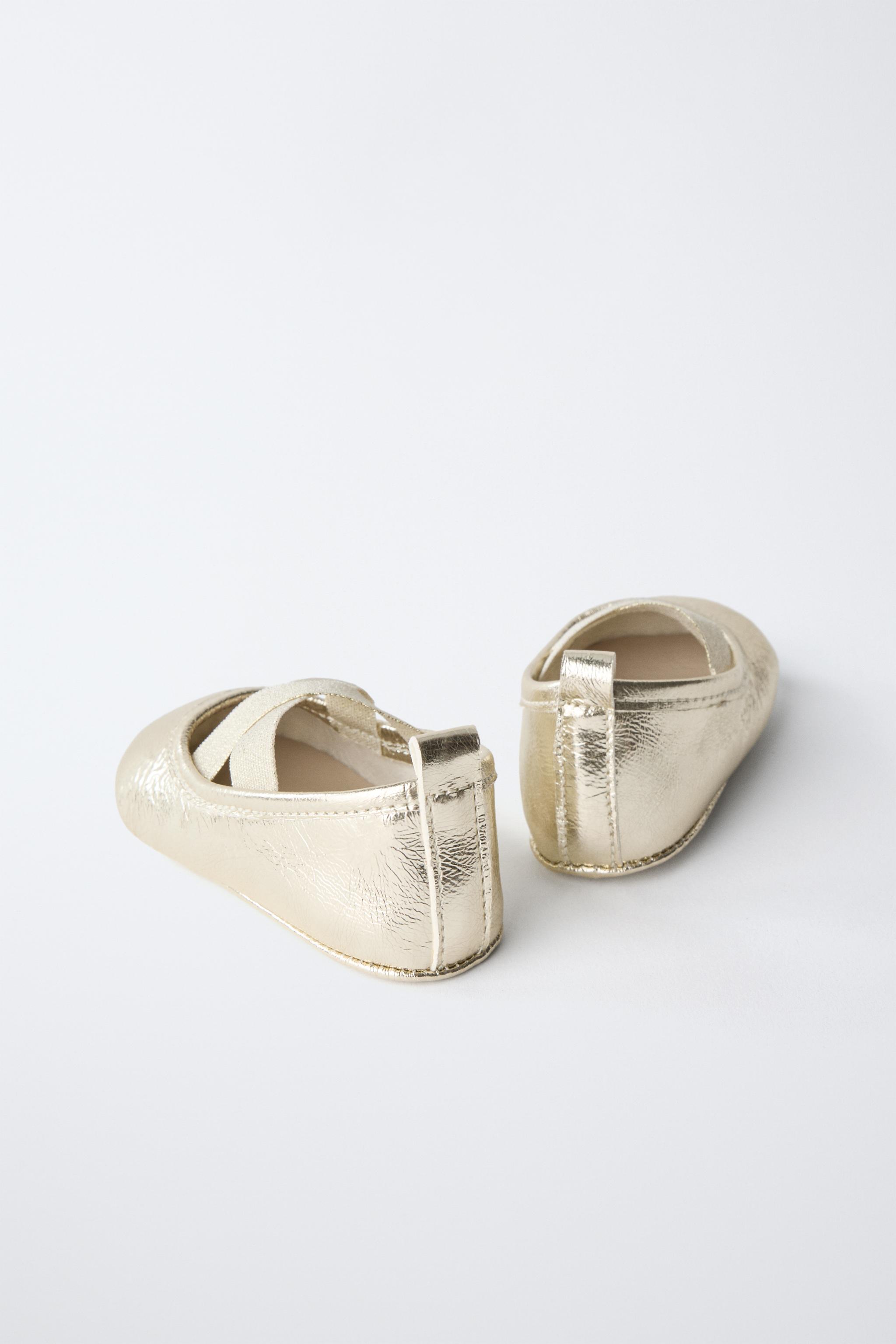 LEATHER BALLET FLATS